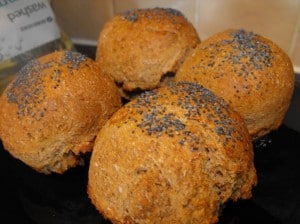 Wholemeal rolls