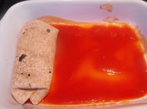 in dish