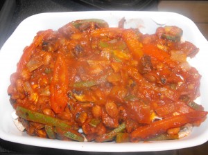 mix on top