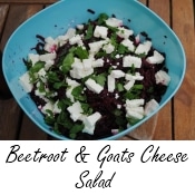 Beetroot and Goats Cheese Salad recipe