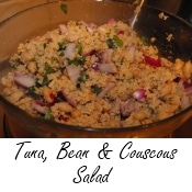 Tuna, bean and couscous salad recipe